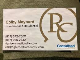 Profile for Right Construction