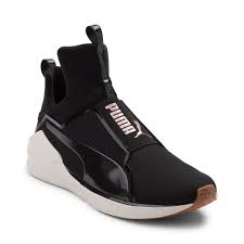 Black And Gold Tennis Shoes Womens Womens Puma Fierce Vr Athletic Shoe Black Gold 361703 Puma Shoes For Girls Sneakers Shoes