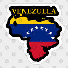 Share any place, address search, ruler for distance measuring, find your location, map live. Venezuela Map Flag Venezuela Sticker Teepublic