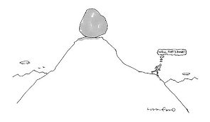 A downloadable game for windows, macos, and linux. Sisyphus Balances The Boulder At The Top Throw Pillow For Sale By Michael Crawford