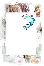 Wähle einfach die bilder aus, die du auf deiner anlauttabelle haben möchtest. Delphin Briefpapier Kostenlos Ausdrucken Kreativzauber Bastelblog Mit Vielen Vorlagen Anleitungen Und Ideen