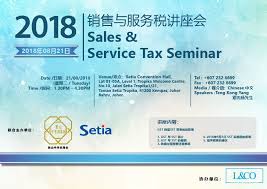 Bmdam secretariat, suite p4.07, 4th floor bicma building, lot 2, jalan 51a/243, 46100 petaling jaya. 2018 Sales Service Tax Seminar Johor Bahru Jb Malaysia Johor Hardware Machinery Building Material Merchants Association