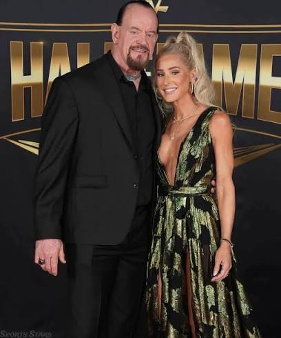 The undertaker with his wife michelle mccool ❤️❤️❤️