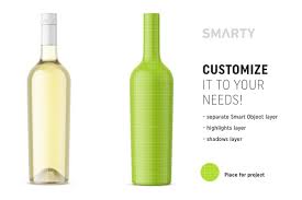 White Wine Bottle Mockup In 2020 Wine Bottle Bottle Mockup Bottle