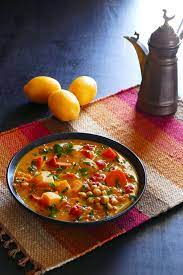 Once oil is hot, add nuts and fry them for 1 or 2 mins till they roast well. Vegetarian Instant Pot Moroccan Stew Paint The Kitchen Red