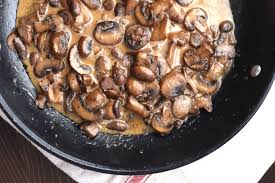 Steak With Creamy Mushroom Sauce Recipe Creamy Mushroom Sauce Stuffed Mushrooms Mushroom Sauce