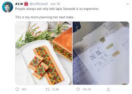 See more ideas about cake roll, sarawak, berat. Sarawakian Man Shares Mum S Edible Art Kek Lapis Recipe On Twitter Netizens Wowed By The Details Thesmartlocal Malaysia Travel Lifestyle Culture Language Guide