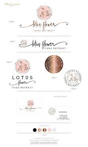 Lotus Logo Design Lilly Logo Flower Logo 344 Etsy In 2020 Lotus Logo Flower Logo Logo Design