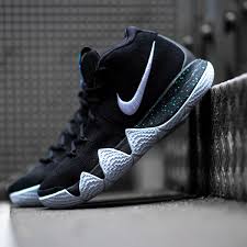 Basketball Shoes For Girls Nike Black And White Kyrie S Got Some New Shoes Get The Nike Kyrie 4 Black Ice Now On Kickz Com And In Selected St Black Nike Shoes Girls Basketball Shoes Black Basketball Shoes