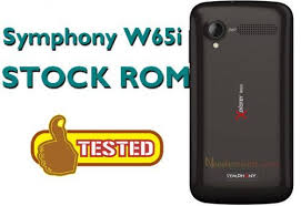 Symphony W65i 100 Working Stock Rom Needrombd Rom Symphony Firmware