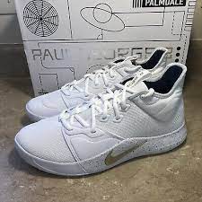 Paul george is once again facing elimination in the playoffs at the hands of lebron james. Paul George 3 White And Gold Cheap Online