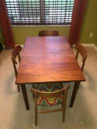 Teak outdoor table and 8 chairs. Teak Dining Table For Sale In Stock Ebay