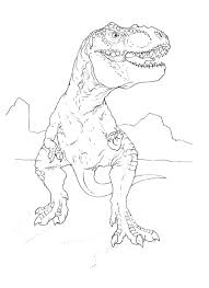Mighty reptiles are waiting on a free set of pictures. Dinosaur T Rex Coloring Pages Dinosaur Coloring Pages Dinosaur Coloring Free Coloring Pages