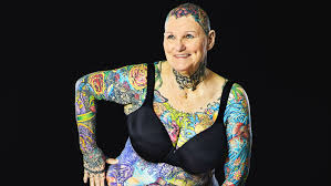 Great news!!!you're in the right place for old person tattoo. 69 Year Old Becomes The Most Tattooed Woman Ever With 98 75 Of Her Body Inked Guinness World Records