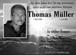Hi, i'm thomas müller, a designer and artist living in munich. Traueranzeigen Von Thomas Muller Nordbayerischer Kurier