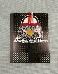 Purse Planner Pocket For Calendar Notebook Recipe Book Book Band Elastic Book Mark Bible Book Mark Leopard Print Mark Bible Pocket Planner Planner