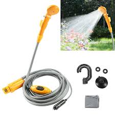 Check spelling or type a new query. 12v Car Plug Outdoor Portable Vehicle Mounted Shower Kit For Camping Travel 5m Ebay