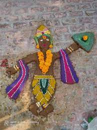 Govardhan Made By Gobar Festival Made