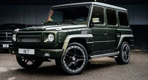 Mercedes G Wagen By Kahn Is A One Off And It S For Sale Carscoops Mercedes G Wagen G Wagen Mercedes G