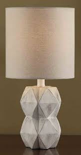 Small cult objects that are. Better Homes Gardens White Wash Faceted Faux Wood Table Lamp Walmart Com Walmart Com