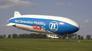 Zeppelin NT landing at Szymanow Airport 2021 - YouTube