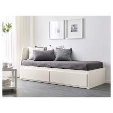 flekke bedbank met 2 lades wit 80x200 cm ikea day bed frame bed frame bed storage
