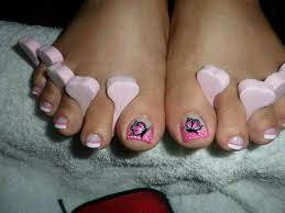 Decoracion de unas sencillas de los pies novocom top : Nuevos Disenos Cute Toe Nails Toe Nails Painted Toe Nails