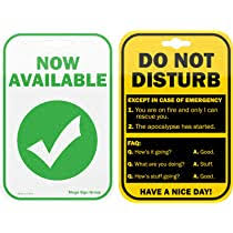 Available elde hazır bulunan make available to sağlamak ne demek. Do Not Disturb Sign Now Available Privacy Sign For Office Cubicle Desk College Dorm Room Bedroom Door Double Sided Sign That Lets Others Know Whether You Re Available Or Not Buy