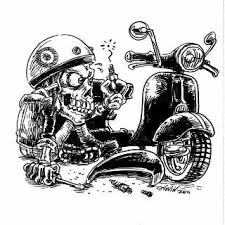 Gambar kereta motorsikal hitam putih. 30 T Shirt Design Ideas Motosikal Jerung Motorsikal