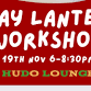 Clay Lantern Workshop event in Cardiff