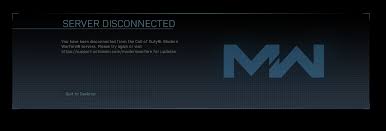 Fixes for macbook unable to unlock or communicate with your apple watch. Help Server Disconnect Error Modernwarfare