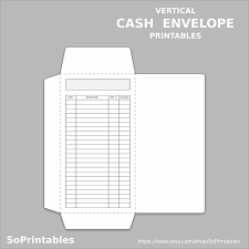 Create your own customized envelope in minutes. Vertical Cash Envelope Printable Pdf Instant Download Etsy Sistema De Sobres De Dinero Imagenes De Contabilidad Sistema De Sobres