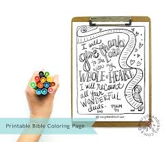 Let noah and his friends playfully guide you through. The Recount Psalm 9 1 Printable Bible Coloring Page In English And Spanish