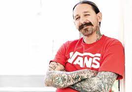 Oliver Peck Awesome Old School Artist Old School Ink Long Sleeve Tshirt Men Old School