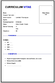 Anda sedang membuka postingan contoh cv yang simple yang berada pada kategori curriculum vitae dengan tag postingan berikut contoh cv bahasa inggris yang simple. Contoh Surat Lamaran Kerja Dan Curriculum Vitae Cv Keren Jaman Now Milenial Disertai File Doc
