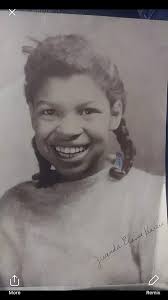 My mother, age 14-15, about 1945.