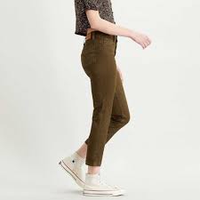 Choose from contactless same day delivery, drive up and more. Levi S 724 High Rise Straight Crop Utility Jeans Green Dressinn