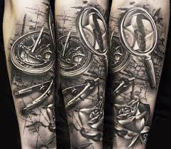 Rather than seeking guidance, a person with a map and compass tattoo is likely someone who already has things planned out, or who is comfortable exploring on their own and seeking adventure. Map And Compass Tattoo By Marek Hali Post 19113