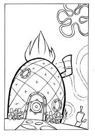 Pineapple design coloring pages for kids. Printable Pineapple Coloring Pages Free Coloring Sheets Coloring Pages Spongebob Coloring House Colouring Pages