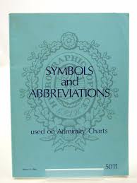 Symbols And Abbreviations Used On Admiralty Charts Stock
