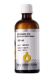 In herbal medicine, borage oil is typically used to treat rheumatoid arthritis﻿, cough , depression, premenstrual syndrome (pms)﻿, atopic dermatitis and menopausal symptoms. Borage Oil Julia Restoin Roitfeld S Favorites I Want To Be A Roitfeld Borage Oil Borage Oils