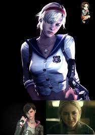Claire does collect strays, just not cats. : r/residentevil