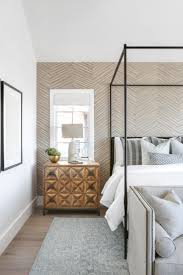 A grey upholster custom made bed. 40 Fabulous Coastal Master Bedroom Decoration Ideas Nautical Bedding Is A Wise Choice For An Master Bedroom Renovation Bedroom Renovation Modern Coastal Home