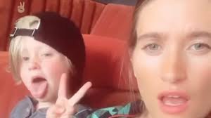 Charley Webb's son Bowie is the sassiest! VIDEO