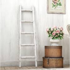 Screen Gems Wooden Ladder Ladder Decor Decorative Blankets