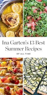 If there's one human who can coach the masses through an elegant thanksgiving affair, it's ina garten. 13 Of The Best Ina Garten Summer Recipes Summer Recipes Dinner Summer Entrees Summer Recipes