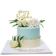 ✓ free for commercial use ✓ high quality images. Happy Birthday Cake With Flowers And Fault Line