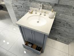 Rated 4.5 out of 5 stars. Ariel Adams 25 Single Sink Vanity Set In Grey Gm Online Store