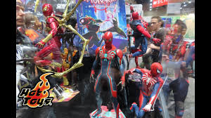 Find deals on amazing spiderman in animation dvds on amazon. Sdcc 2019 Hot Toys Spider Man Spider Verse Ps4 Figure Display At Sideshow Collectibles Youtube