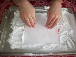 Papier Bedrucken Mit Rasierschaum Und Lebensmittelfarbe Craft Activities For Kids Marbleized Paper Diy For Kids